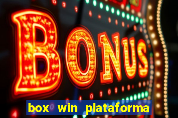 box win plataforma de jogos